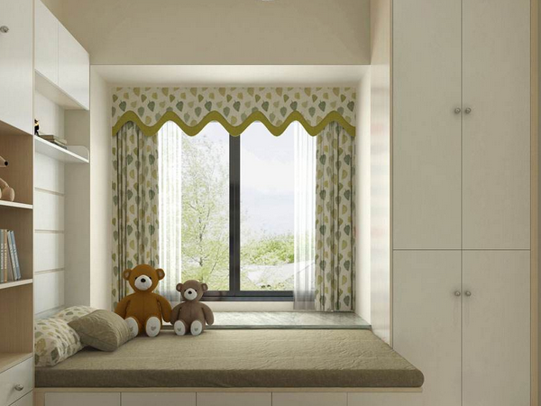 飘窗的窗帘需要做满吗 a755ea4aee3cf29879b103f1f6a31ea1.png