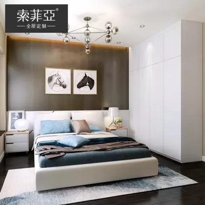 索菲亚康纯板卧室空间定制