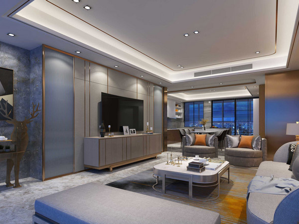 客廳樣板間圖片欣賞 客廳裝潢樣板間技巧-裝潢設計不求人-家具室內裝潢資訊網