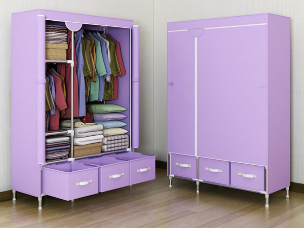 單人簡易衣櫃如何安裝 單人簡易衣櫃品牌哪個好-裝潢設計不求人-家具室內裝潢資訊網