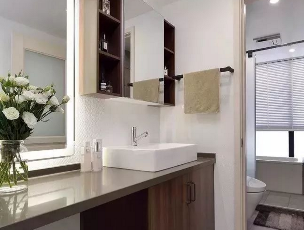 洗手盆外置設計圖,衛生間干濕分離有哪些方法?-裝潢設計不求人-家具室內裝潢資訊網