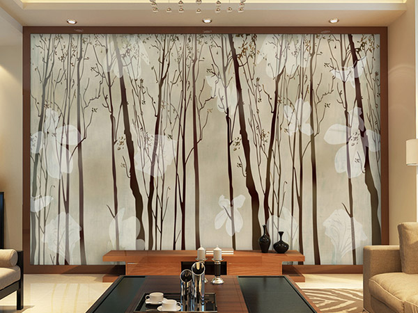 好的電視背景墻壁畫 宛如畫龍點睛之筆-裝潢設計不求人-家具室內裝潢資訊網