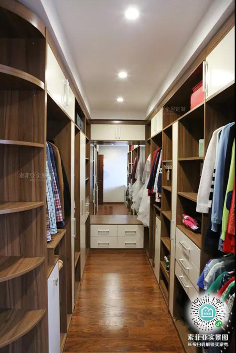 小臥室衣帽間怎麼裝？30套案例值得參考！-裝潢設計不求人-家具室內裝潢資訊網