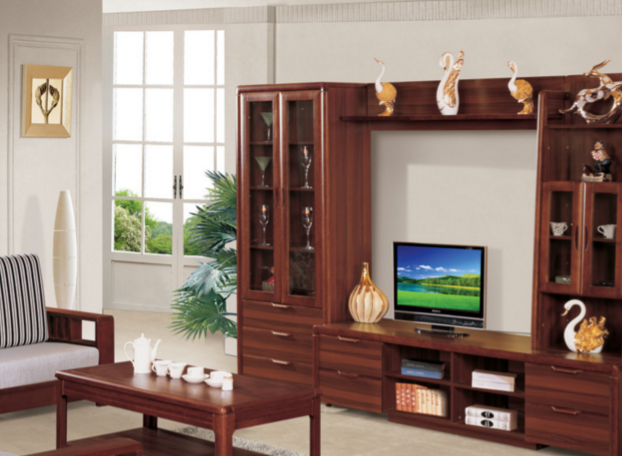 農村客廳家具實木價格，橡木家具一套多少錢？-裝潢設計不求人-家具室內裝潢資訊網
