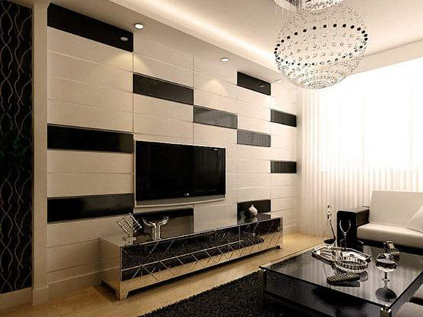 現在簡約電視背景墻,每一個細節都透露著流行美-裝潢設計不求人-家具室內裝潢資訊網