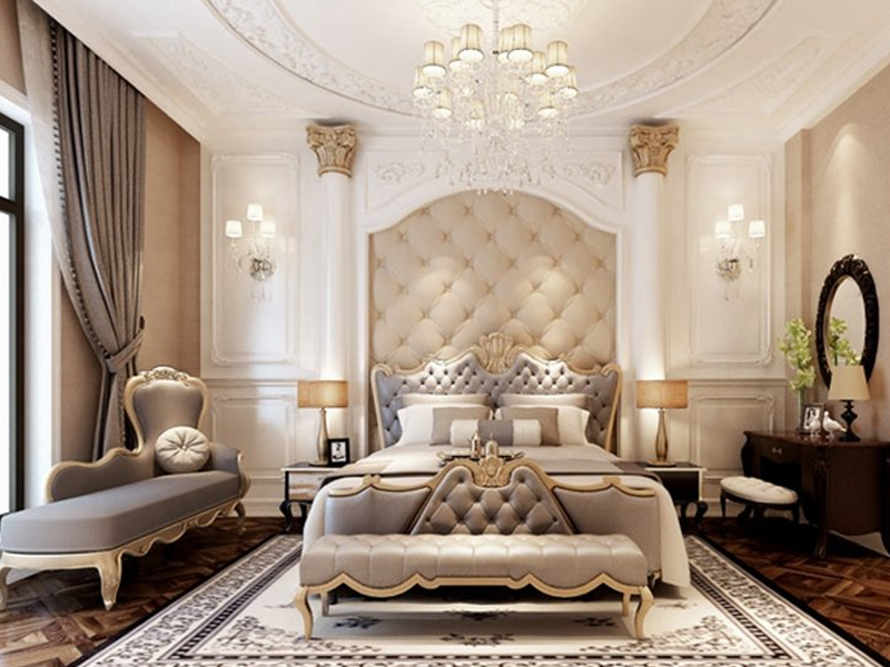 歐式主臥室家具擺放要點，很簡單很實用哦-裝潢設計不求人-家具室內裝潢資訊網