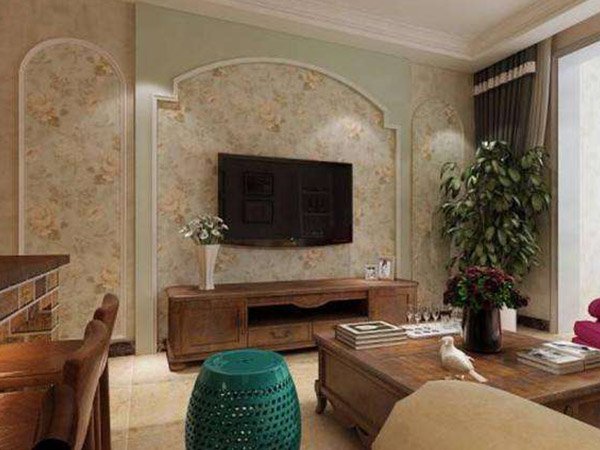 石膏線貼出來的電視墻，別有一番風味！-裝潢設計不求人-家具室內裝潢資訊網