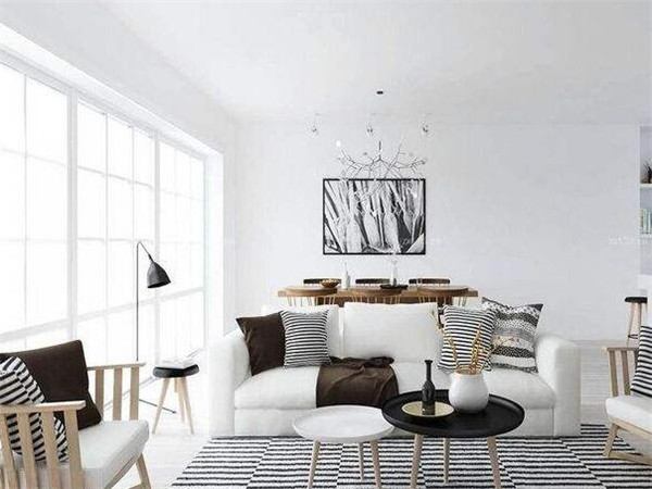 客廳白色墻配什麼家具?大白墻這樣裝搭,效果贊爆!-裝潢設計不求人-家具室內裝潢資訊網