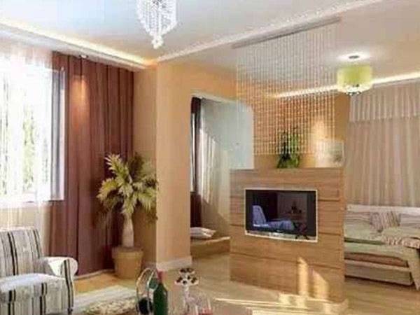 隔斷是個好技巧,劃分開放式臥室連客廳空間有訣竅-裝潢設計不求人-家具室內裝潢資訊網