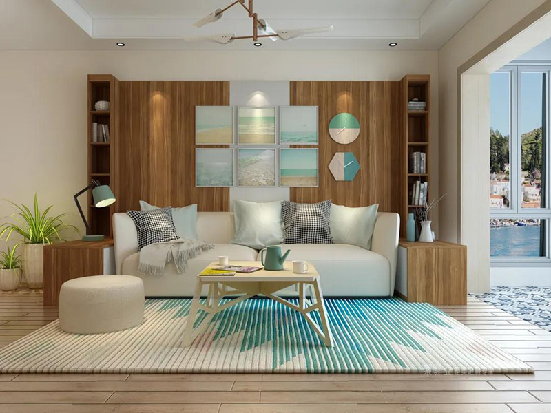 業主們瘋狂點贊的客廳配色方案,到底長啥樣?-裝潢設計不求人-家具室內裝潢資訊網